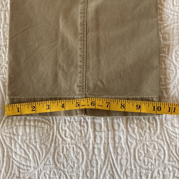 Banana Republic Boot Fit Khaki 34/36 - Picture 6 of 6